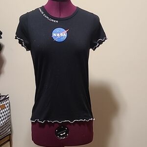 NASA Black Women's Top
